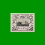 BILLETE DE AUSTRIA NOTGELD MUNICIPIO DE STANKT LAURENZ 20 HELLER, ESTADO EXCELENTE+ .-