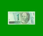 BILLETE DE BRASIL 1 REAL, PICK 243a, AÑO 1994, ESTADO EXCELENTE+ .-