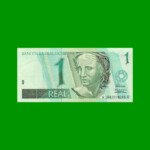 BILLETE DE BRASIL 1 REAL, PICK 243a, AÑO 1994, ESTADO EXCELENTE+ .-