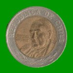 MONEDA DE CHILE 500 PESOS, BIMETALICA , AÑO 2002 , ESTADO USADA.- - Imagen 2