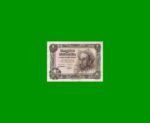 BILLETE DE ESPAÑA 1 PESETA, PICK 139, AÑO 1951, ESTADO MUY BUENO.-