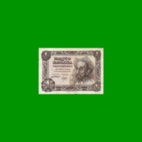 BILLETE DE ESPAÑA 1 PESETA, PICK 139, AÑO 1951, ESTADO MUY BUENO.-