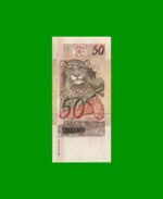 BILLETE DE BRASIL 50 REALES, PICK 246i, AÑO 1999, ESTADO SIN CIRCULAR.- - Imagen 2