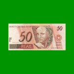 BILLETE DE BRASIL 50 REALES, PICK 246i, AÑO 1999, ESTADO SIN CIRCULAR.-