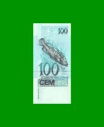 BILLETE DE BRASIL 100 REALES, PICK NEW, N° CAT 330, AÑO 2007, ESTADO SIN CIRCULAR.- - Imagen 2