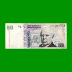 REPOSICION BILLETE CONVERTIBLE SEGUNDO DISEÑO $ 50,00, BOT 3623a, ESTADO BUENO+ .-