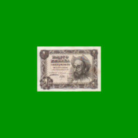 BILLETE DE ESPAÑA 1 PESETA, PICK 139, AÑO 1951, ESTADO EXCELENTE.-