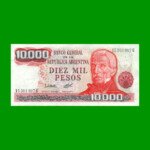 PESOS LEY 18.188 $10.000,00, BOT 2492, AÑO 1980, ESTADO EXCELENTE+ .-