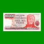 PESOS LEY 18.188 $10.000,00, BOT 2495, AÑO 1983, ESTADO SIN CIRCULAR.-