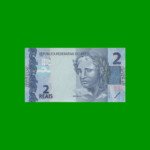 BILLETE DE BRASIL 2 REALES, PICK NEW, N° CAT 339, SERIE IA, AÑO 2021, ESTADO SIN CIRCULAR.-