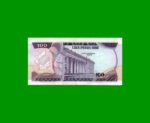 BILLETE DE COLOMBIA $ 100,00, PICK 418b, AÑO 1980, ESTADO MUY BUENO+ .- - Imagen 2