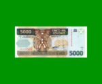 BILLETE DE COSTA RICA 5.000 COLONES, PICK 266c, AÑO 2005, ESTADO SIN CIRCULAR.-
