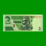 BILLETE DE ZIMBABWE 2 DOLARES, HIBRIDO, PICK W101, ESTADO SIN CIRCULAR.-
