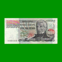 PESOS LEY 18.188 $100.000,00, BOT 2503, AÑO 1980, ESTADO EXCELENTE .-
