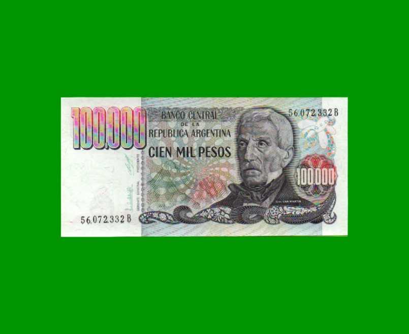 PESOS LEY 18.188 $100.000,00, BOT 2504a, AÑO 1980, ESTADO S/C .-