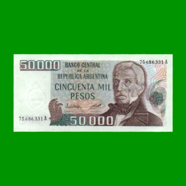 PESOS LEY 18.188 $50.000,00, BOT 2498, AÑO 1980, ESTADO SIN CIRCULAR .-