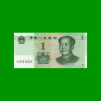 BILLETE DE CHINA 1 YUAN, PICK 912, AÑO 2019, SERIE EG, ESTADO SIN CIRCULAR.-