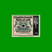 BILLETE DE ALEMANIA NOTGELD MUNICIPIO DE MÜLSEN 50 CENTAVOS, M. M. 906.1, ESTADO EXCELENTE+ .-