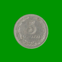 MONEDA DE ARGENTINA, M$N 2DA CIRCULACION, 0,05 CTVOS, AÑO 1926, ESTADO USADA.-