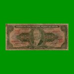 BILLETE DE BRASIL 10 CRUZEIROS, PICK 159e, AÑO 1959, ESTADO REGULAR.-