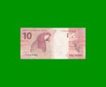 BILLETE DE BRASIL 10 REALES, PICK NEW, N° CAT 350, SERIE IF, AÑO 2020, ESTADO SIN CIRCULAR.- - Imagen 2