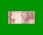BILLETE DE BRASIL 10 REALES, PICK NEW, N° CAT 350, SERIE IF, AÑO 2020, ESTADO SIN CIRCULAR.-
