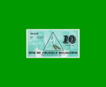BONO RED DEL TRUEQUE SOLIDARIO, ZONA BONAERENSE OESTE, 10 CREDITOS, MG 482, ESTADO SIN CIRCULAR.-