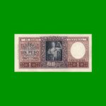 MONEDA NACIONAL $ 1,00, BOT 1915, AÑO 1956, ESTADO EXCELENTE- .-