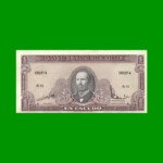 BILLETE DE CHILE 1 ESCUDO, PICK 136, AÑO 1967/70, ESTADO EXCELENTE.-