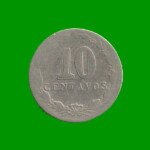 MONEDA DE ARGENTINA, M$N 2DA CIRCULACION, 0,10 CTVOS, AÑO 1926, ESTADO USADA.-