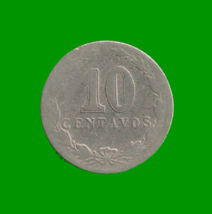 MONEDA DE ARGENTINA, M$N 2DA CIRCULACION, 0,10 CTVOS, AÑO 1926, ESTADO USADA.-