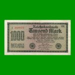 BILLETE DE ALEMANIA 1.000 MARCOS, PICK 76c, AÑO 1922, ESTADO EXCELENTE- .-