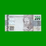 BILLETE DE BRASIL 200 REALES, PICK NEW, N° CAT 370, SERIE AI, AÑO 2020, ESTADO SIN CIRCULAR.-