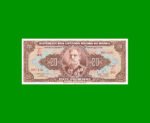 BILLETE DE BRASIL 20 CRUZEIROS, PICK 160a, AÑO 1955, ESTADO EXCELENTE+ .-