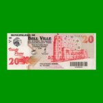 BONO MUNICIPALIDAD DE BELL VILLE $20,00, AÑO 2002/2003, ESTADO SIN CIRCULAR.-