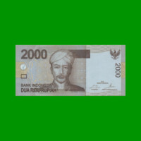 BILLETE DE INDONESIA 2.000 RUPIAS, PICK 148g, AÑO 2009/2016, ESTADO SIN CIRCULAR.-