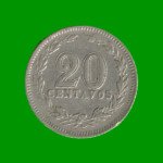MONEDA DE ARGENTINA, M$N 2DA CIRCULACION, 0,20 CTVOS, AÑO 1926, ESTADO USADA.-