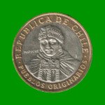 MONEDA DE CHILE 100 PESOS , BIMETALICA ,  AÑO 2008 , ESTADO USADA.- - Imagen 2