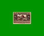 BILLETE DE ALEMANIA NOTGELD CIUDAD DE OEYNHAUSEN 25 CENTAVOS, M. M. 1009.1, ESTADO SIN CIRCULAR.-