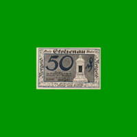 BILLETE DE AUSTRIA NOTGELD CIUDAD DE STOLZENAU/ WESER HANNOVER 50 HELLER, ESTADO SIN CIRCULAR.-