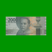 BILLETE DE INDONESIA 2.000 RUPIAS, PICK 155b, AÑO 2016/2017, ESTADO SIN CIRCULAR.-
