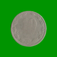 MONEDA DE ARGENTINA, M$N 2DA CIRCULACION, 0,10 CTVOS, AÑO 1927, ESTADO USADA.-