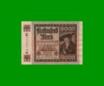BILLETE DE ALEMANIA 5.000 MARCOS, PICK 81a, AÑO 1922, ESTADO EXCELENTE.-