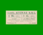 BILLETE DE EEUU 5 DOLARES, "ATENAS S.R.L. ASADOR CRIOLLO", PUBLICITARIO FANTASIA, ESTADO EXCELENTE+ .- - Imagen 2