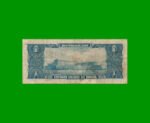 BILLETE DE BRASIL 1 CRUZEIRO, PICK 132, AÑO 1944, ESTADO BUENO+ .- - Imagen 2