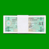 FAJO DE BONOS DE TUCUMAN 1 AUSTRAL, EC 100, AÑO 1988, ESTADO SIN CIRCULAR.-