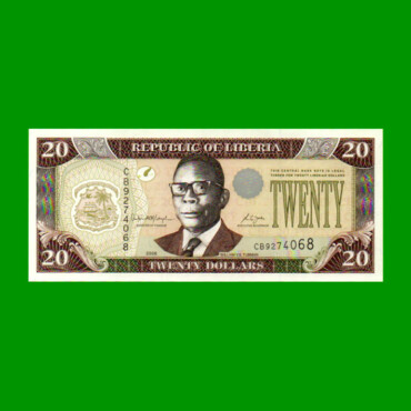BILLETE DE LIBERIA 20 DOLARES, PICK 28c, AÑO 2006, ESTADO SIN CIRCULAR.-