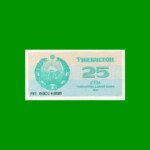BILLETE DE UZBEKISTAN 25 SUM, PICK 65, AÑO 1992, ESTADO SIN CIRCULAR.-