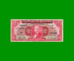 BILLETE DE COSTA RICA 2 COLONES, PICK 235, AÑO 1967, ESTADO MUY BUENO- .-