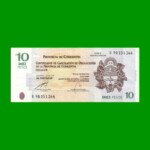 BONO REPOSICION DE CORRIENTES $ 10,00, EC 319R, ESTADO MUY BUENO+ .-